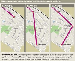 Cтанция метро «Жулебино» на карте Москвы