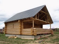Срубы домов и бань