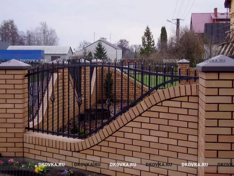 Фото металлических заборов Фото металлических заборов