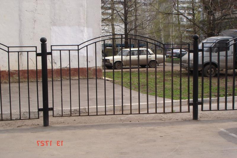 Фото металлических заборов Фото металлических заборов